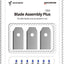Set 12 Pzas Navimow Blade para X430 X450
