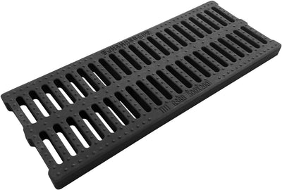 Rejilla drenaje plástico 19.7x7.9pulg cubierta patio