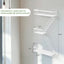 Estantería estilo escalera blanca 2,5 niveles dormitorio