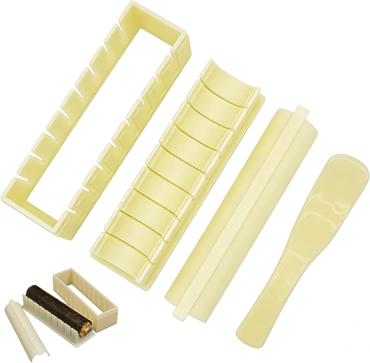 Set 4 Pzas Molde Sushi para Hogar Principiantes