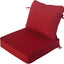 Set cojines 19x19" exterior relleno espuma resistente