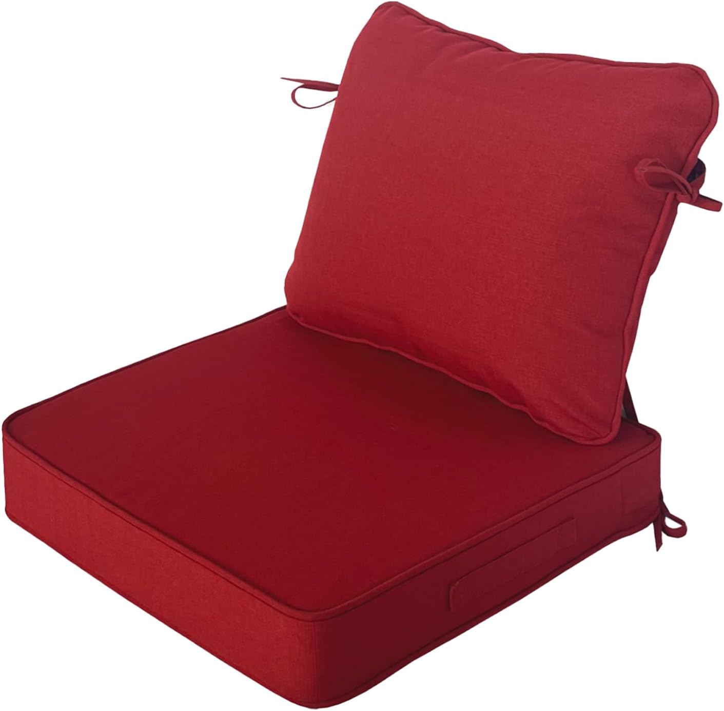 Set cojines 19x19" exterior relleno espuma resistente