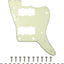 Placa rascar guitarra 60s compat Jazzmaster 3 capas verde