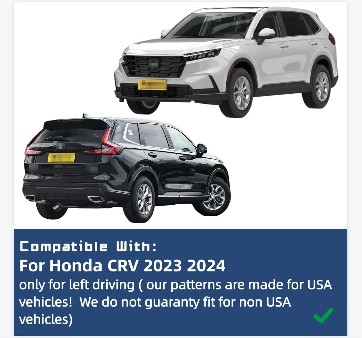 Cubierta tablero ajuste personalizado Honda CR-V negro