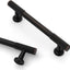 10 Tiradores Bronce Aceitado 3pulg para Gabinetes Cocina