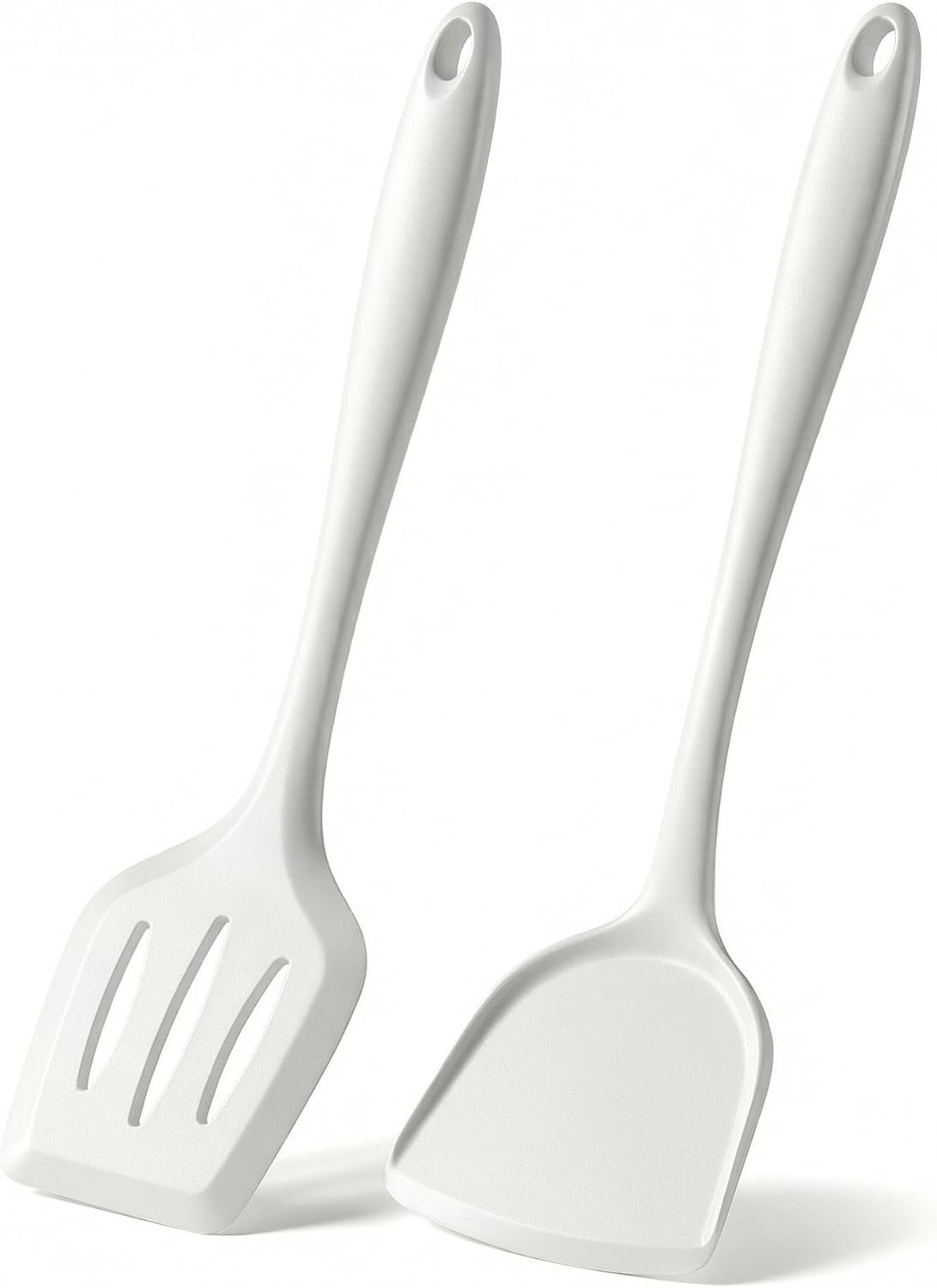 2 Pzas Espátula Silicona Antiadherente Para Hornear Y Mezclar Crema