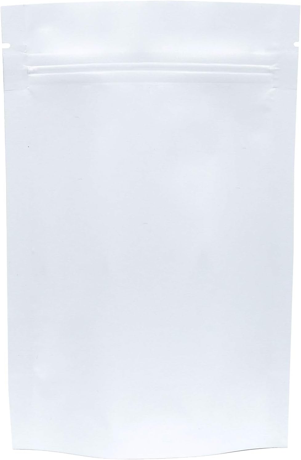 100 Bolsas QuickQlick Resellables Doble Cara 4.7x7.1" Blanco