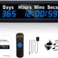 Reloj cuenta regresiva digital con control remoto 999 dias