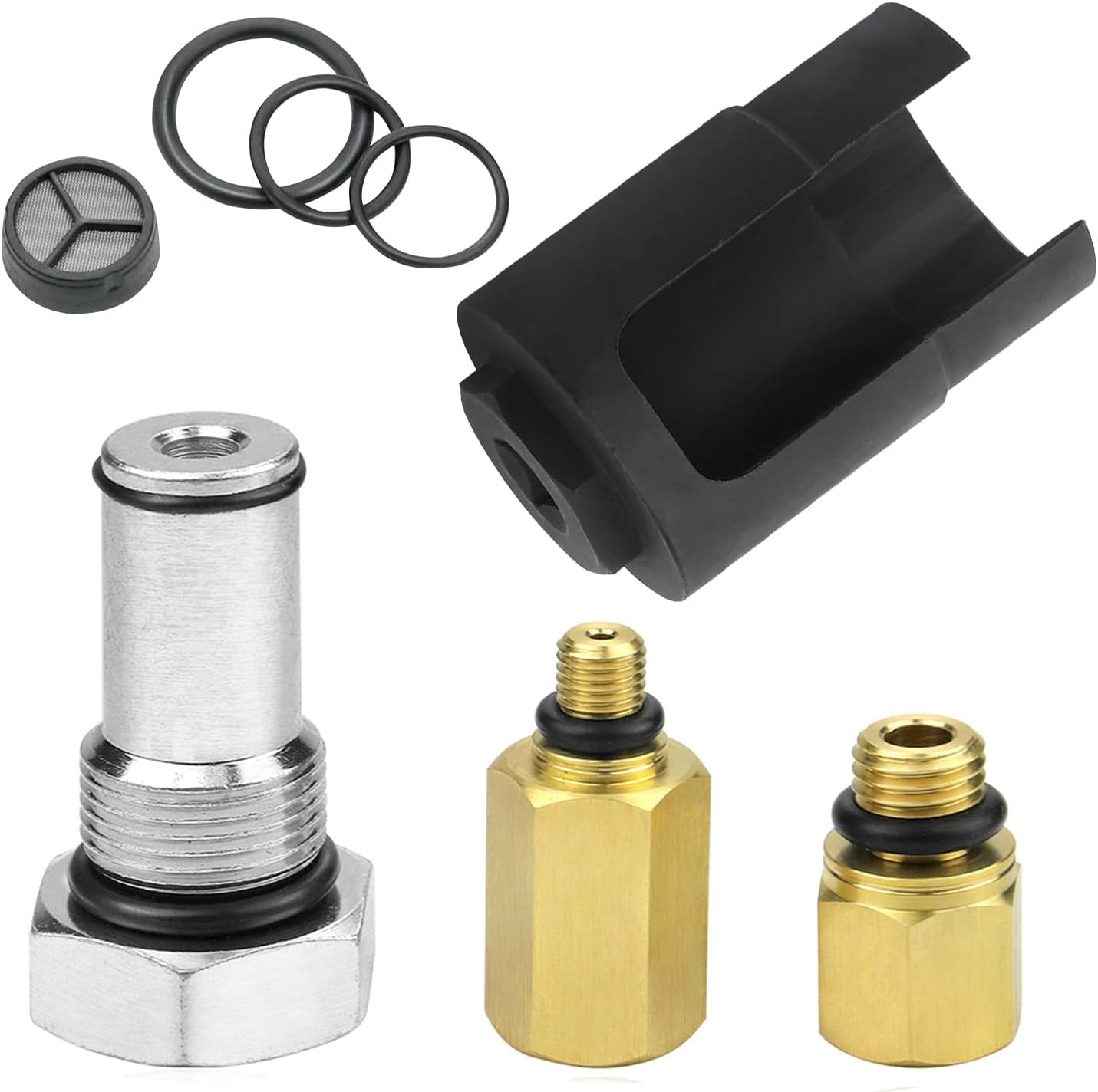 Set enchufe válvula IPR 6.0 adaptadores riel aceite
