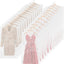 100 Bolsas Plástico Transparente para Colgar Ropa 59"