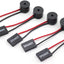 5 Pzas Mini Altavoz Escritorio con Alarma Zumbador