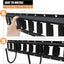 4 Ganchos E-Track Alta Resistencia Negro para Remolque