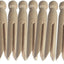 Pinzas redondas madera 12 pzas estilo antiguo bricolaje