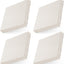 Panel parche yeso para reparar paredes 4 pzas 6x6x1/2