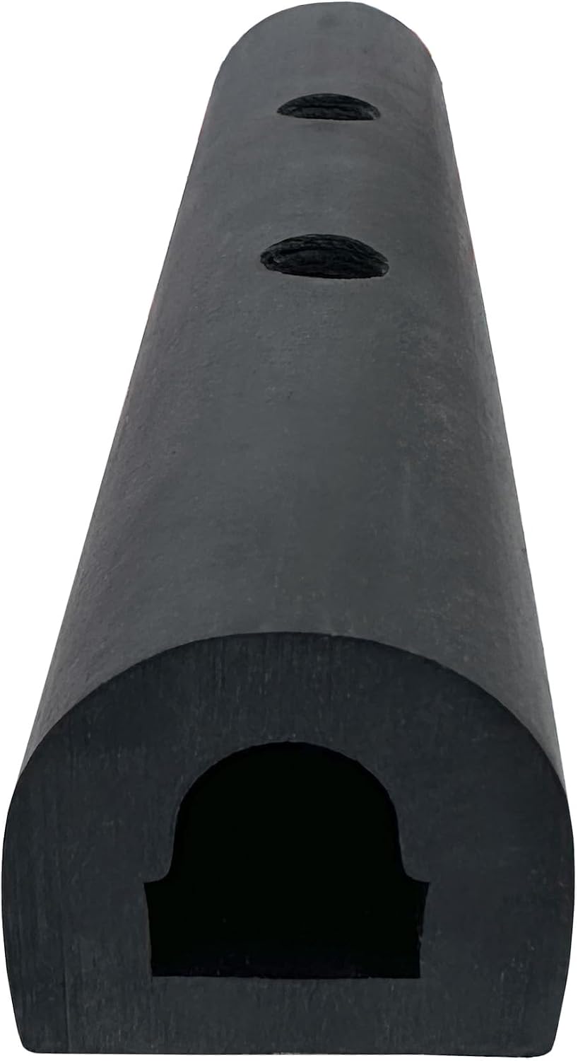 Tira parachoques goma universal 10x2" camioneta