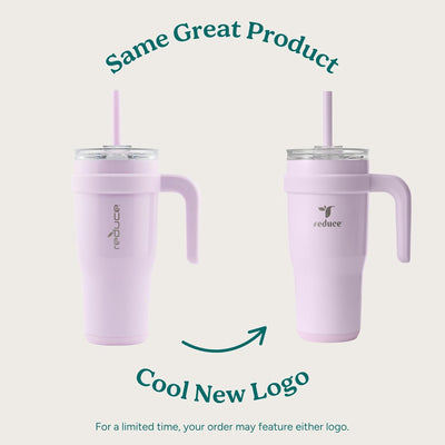 Vaso acero inox 24oz aislamiento vacío asa tapa sudor pajita
