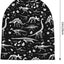 Gorro punto copos nieve mujer estilo casual Navidad