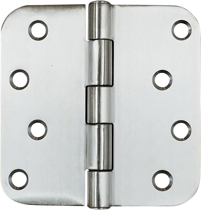 Bisagras puerta acero inox 316 4" radio 5/8 set 3