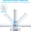 Soporte mástil bandera ajustable aluminio exterior