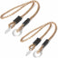 2 Cuerdas Nailon para Columpio Ajustables Soportan 700lb