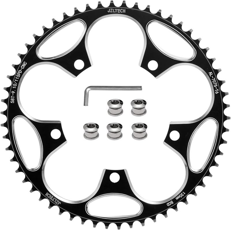 Plato bicicleta carretera 38-60T anillo cadena 8-12v