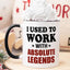 Taza café divertida texto inglés regalo jubilación