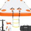 Plataforma flotante inflable antiderrap para lago playa