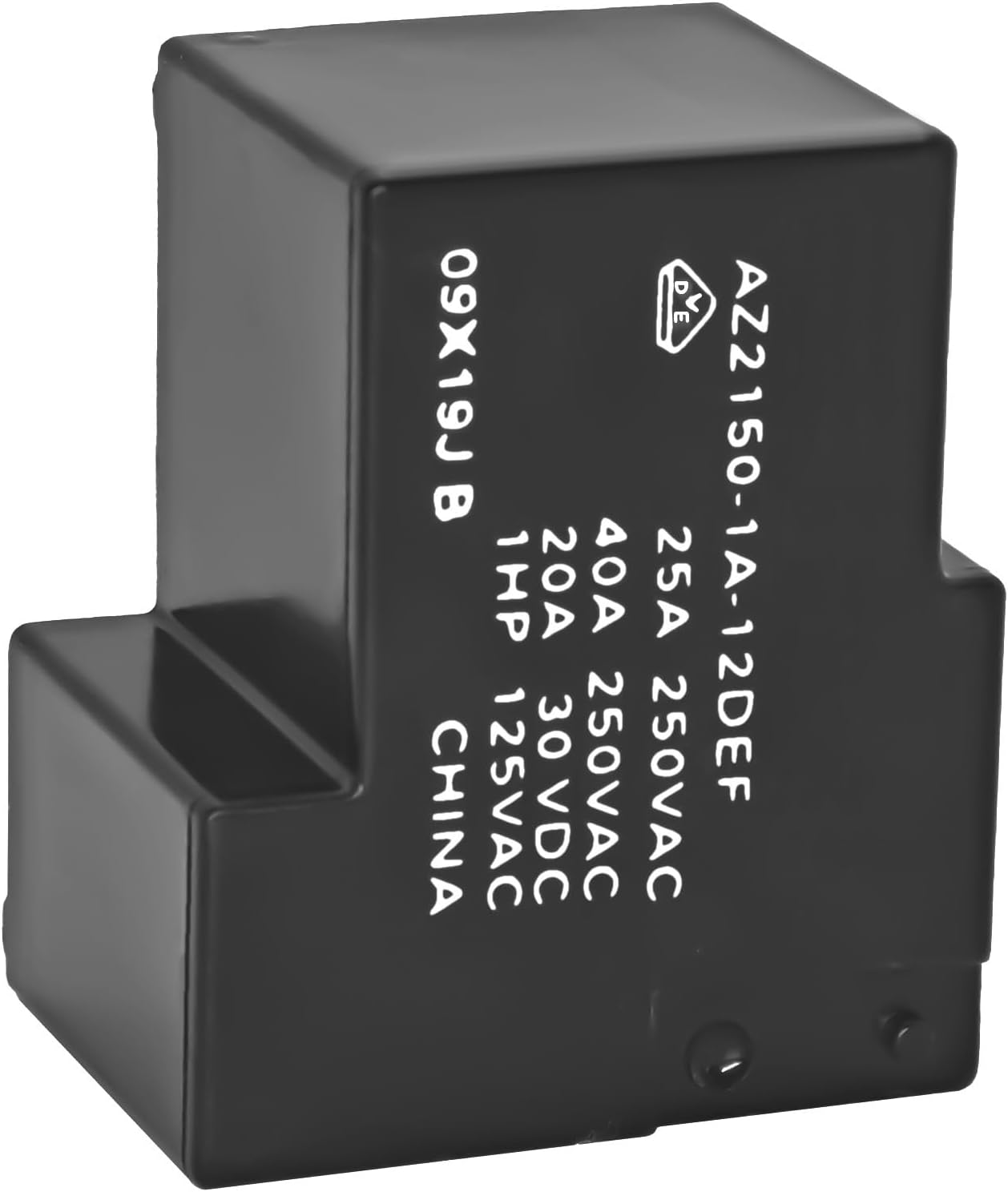 Relé potencia 12VDC 40A SPST-NO PCB sellado pack 2