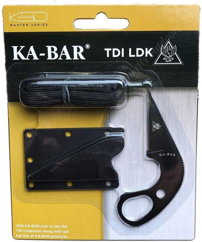 Cuchillo hoja fija 1.6pulg 9cr18 mango negro