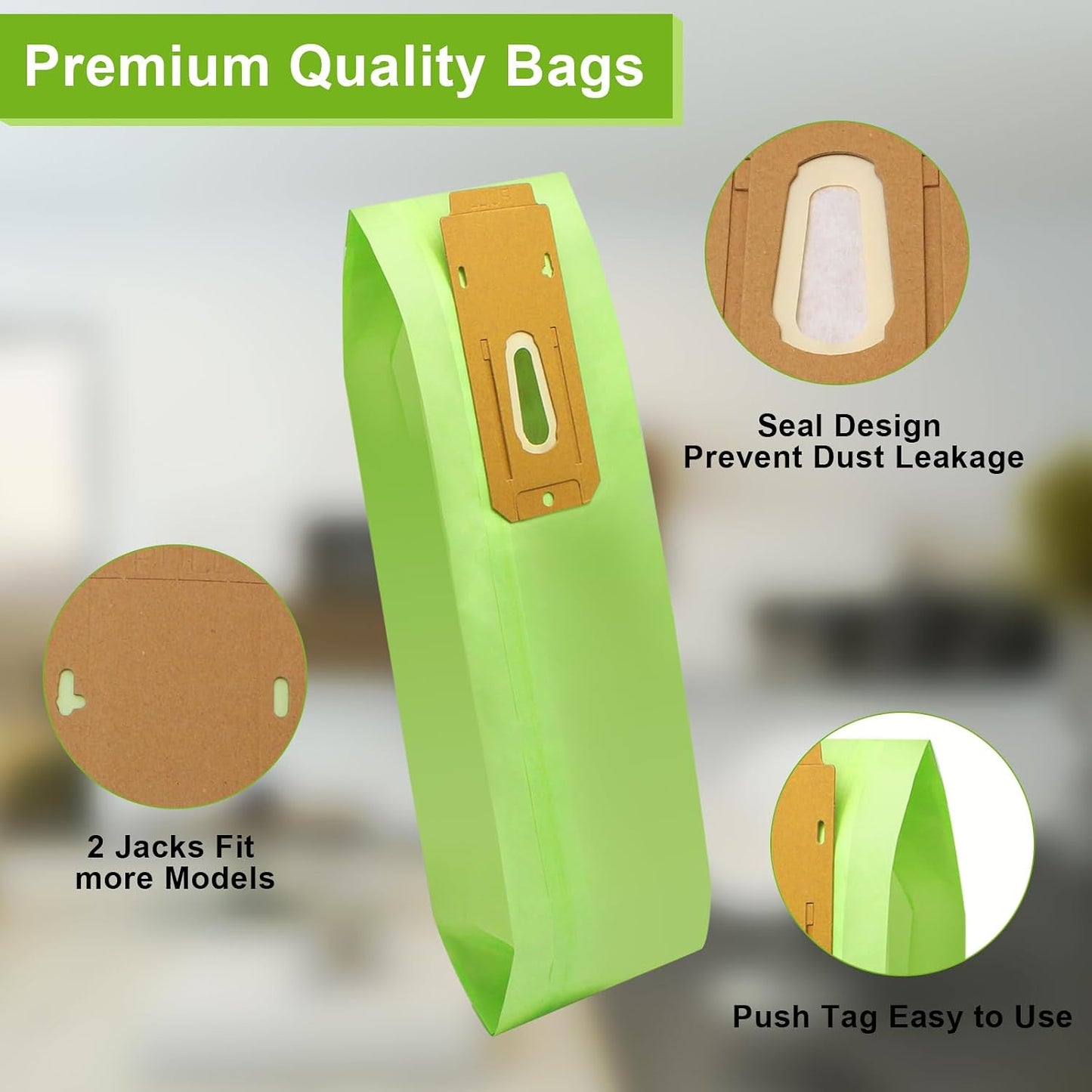 24 Bolsas Repuesto Aspiradora Oreck XL XL2 XL7