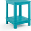 Mesa auxiliar Adirondack Deluxe Keter verde azulado