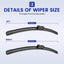 Limpiaparabrisas Subaru Ascent 19-23 set 2 escobillas premium