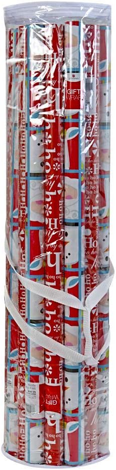 Bolsa PVC transparente para 24 rollos papel regalo 40"