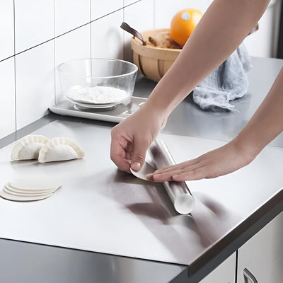 Tabla cortar acero inox grande para carne frutas verduras