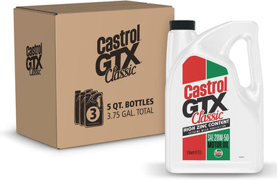 Aceite motor GTX Classic 20W-50 5qt pack 3