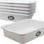 Contenedor para carne plástico HDPE blanco set 6