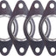 4 Juntas Acero Inox para Wastegates 1.378x1.496pulg