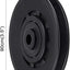 Rueda polea gimnasio rodamiento nailon 90mm reemplazo