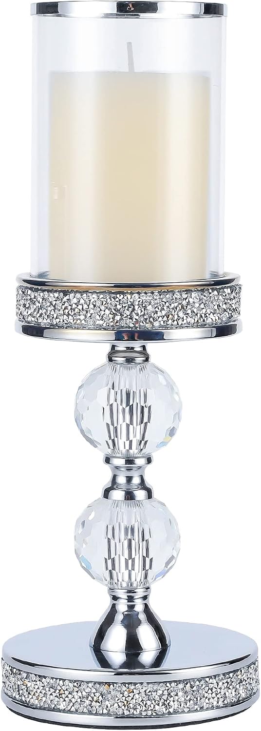 Candelabros de cristal para velas boda y hogar