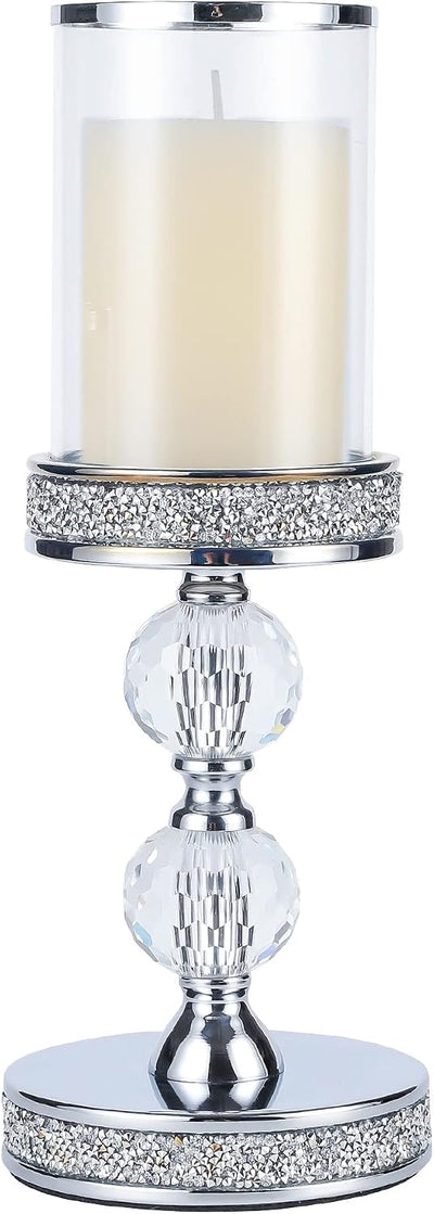 Candelabros de cristal para velas boda y hogar