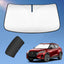 Parasol parabrisas Nissan Kicks 17-24 240t plateado plegable UV