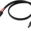 Cable solar 10AWG 3pies con conectores impermeables
