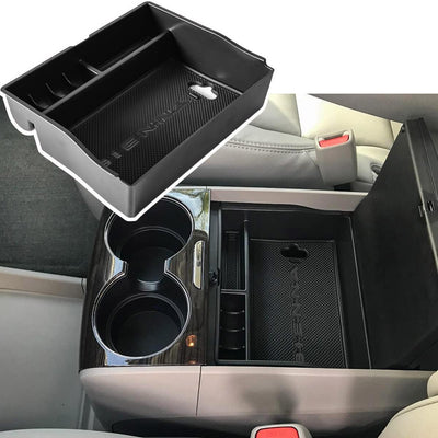 Bandeja organizadora consola central Sienna 2011- MPV ABS negra