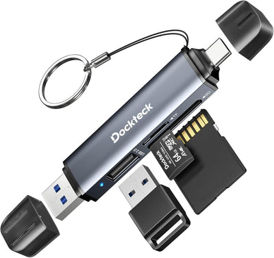 Lector tarjetas SD/TF USB3.0 3 ranuras UHS-I