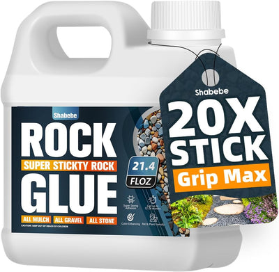 Pegamento Rock & Gravel para paisajismo 21.4oz fórmula Grip Max