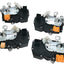 4 Pzas Actuadores Cerradura Puerta Chevy Impala 06-11