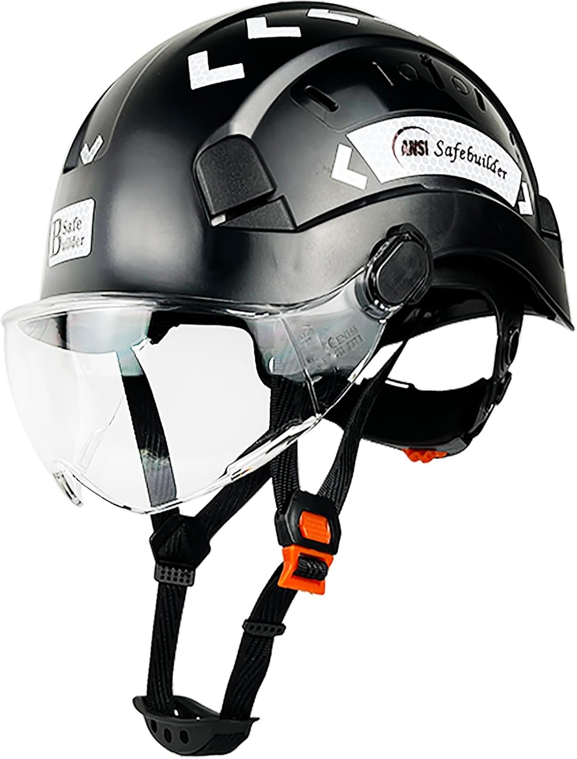 Casco seguridad construcción visera ABS ventilación