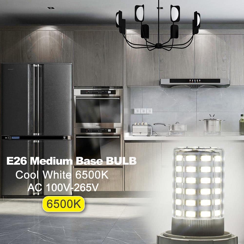 Bombilla LED E26 para refrigerador 7W blanco frío 6500K