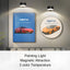 Luz led inalámbrica para arte y oficina regulable