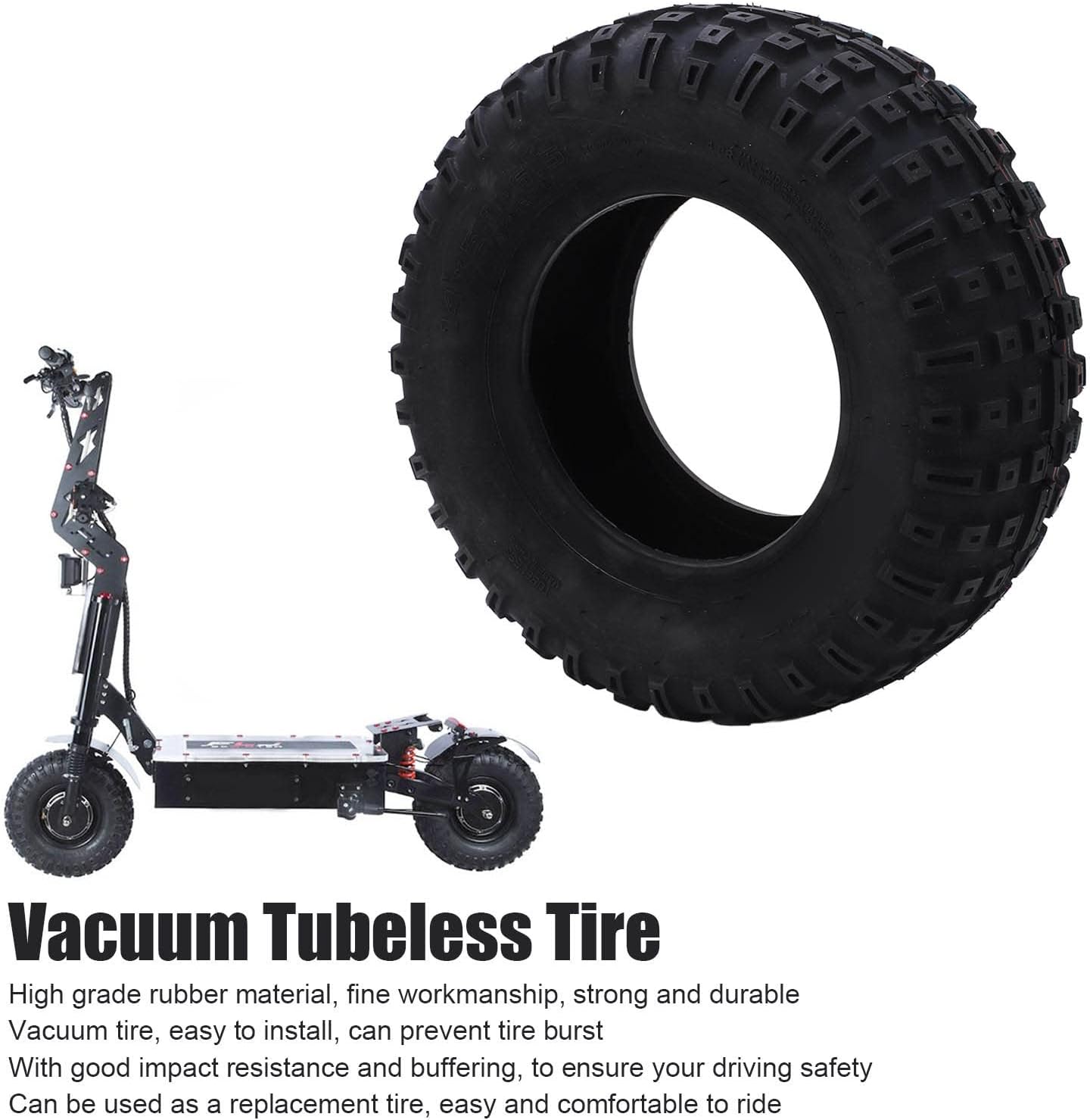 Neumático scooter eléctrico 14" antiderrap